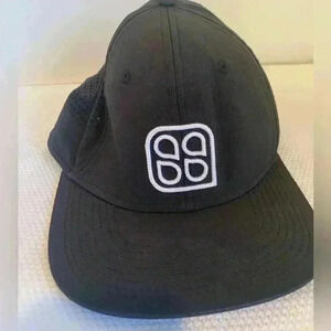 Summer Sessions Surf Shop Surfer Polyester Black Cap Hat Adjustable Snap Back